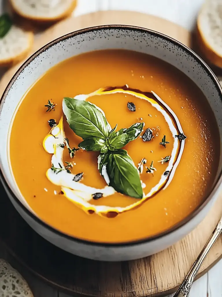Beruhigende Tomatensuppe Rezept: Ein gemütlicher Klassiker Genuss