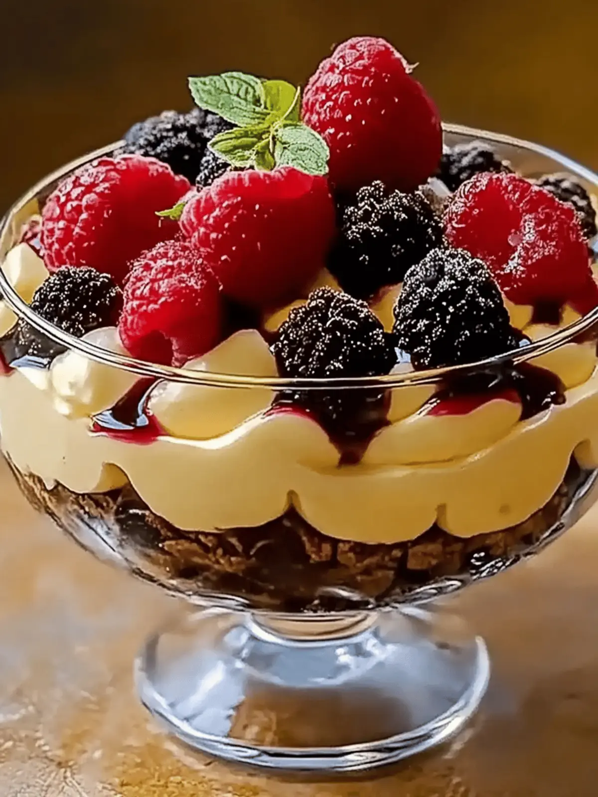 Genießen Sie Scoop of Heaven Trifle: Ein geschmackvoller Genuss