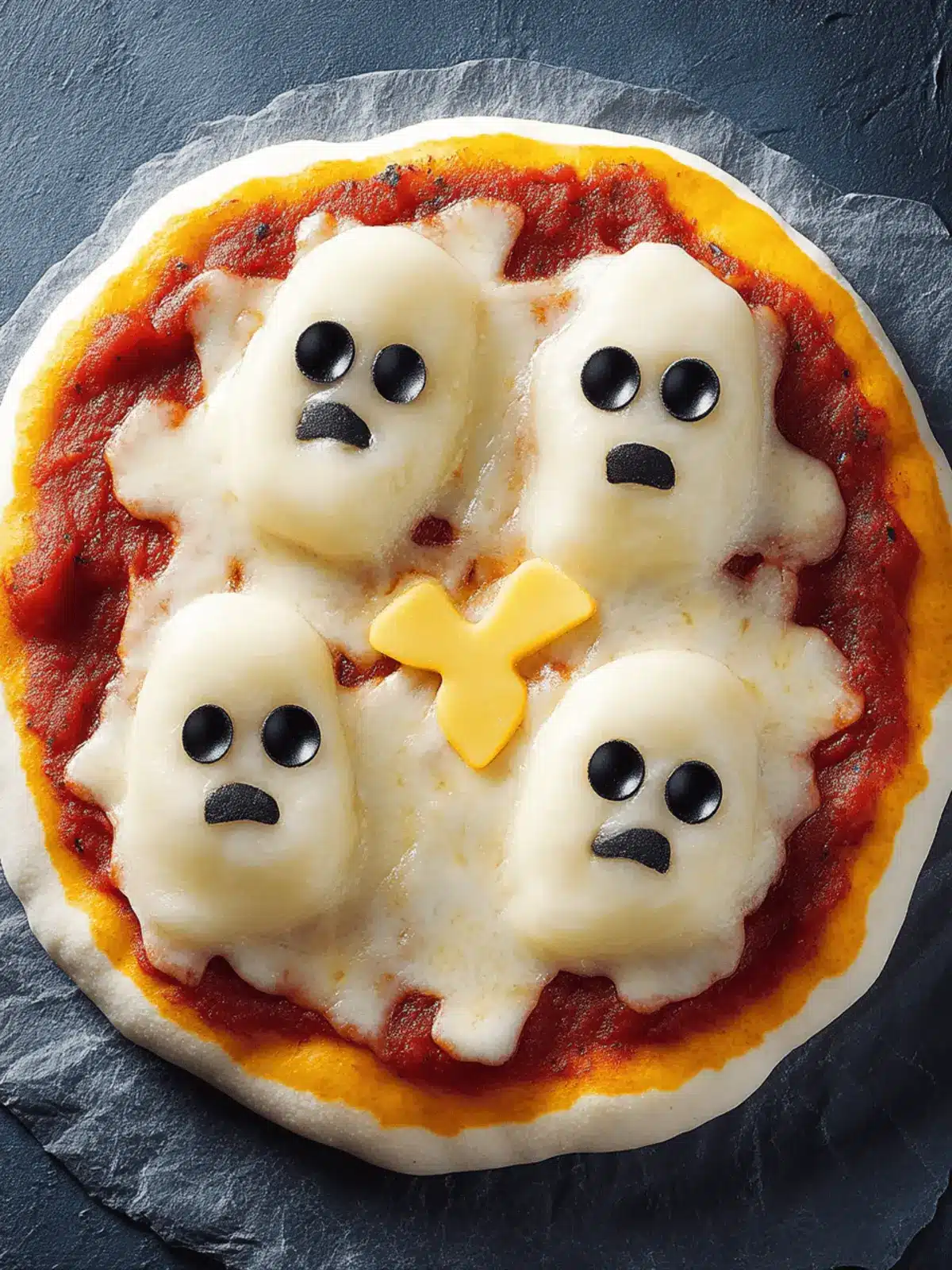 Gespenstische Halloween-Pizza für gruselige Feste 3 Gespenstische Halloween-Pizza