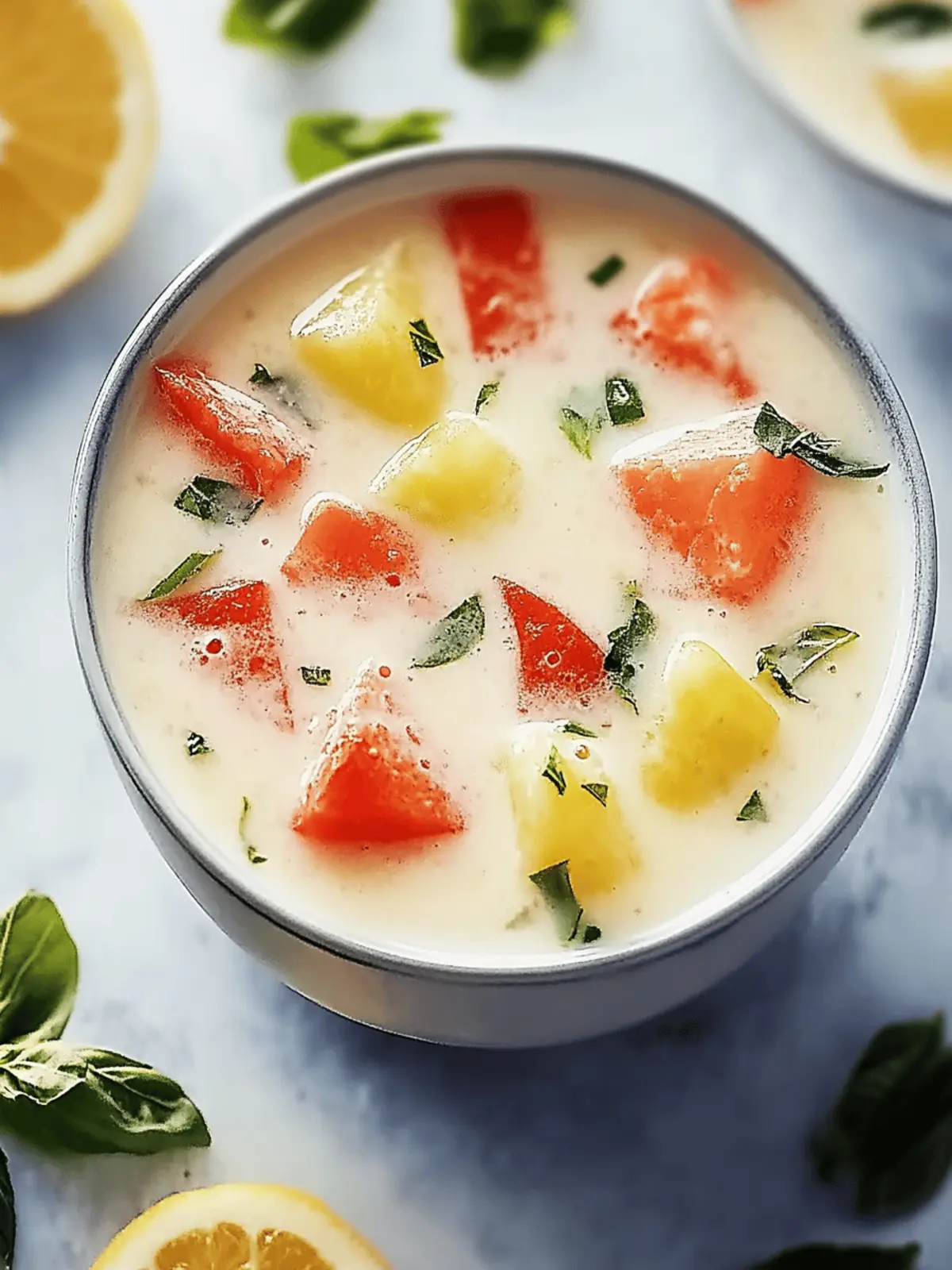 Hühner-Kartoffelsuppe für kalte Tage genießen 4 Hühner-Kartoffelsuppe