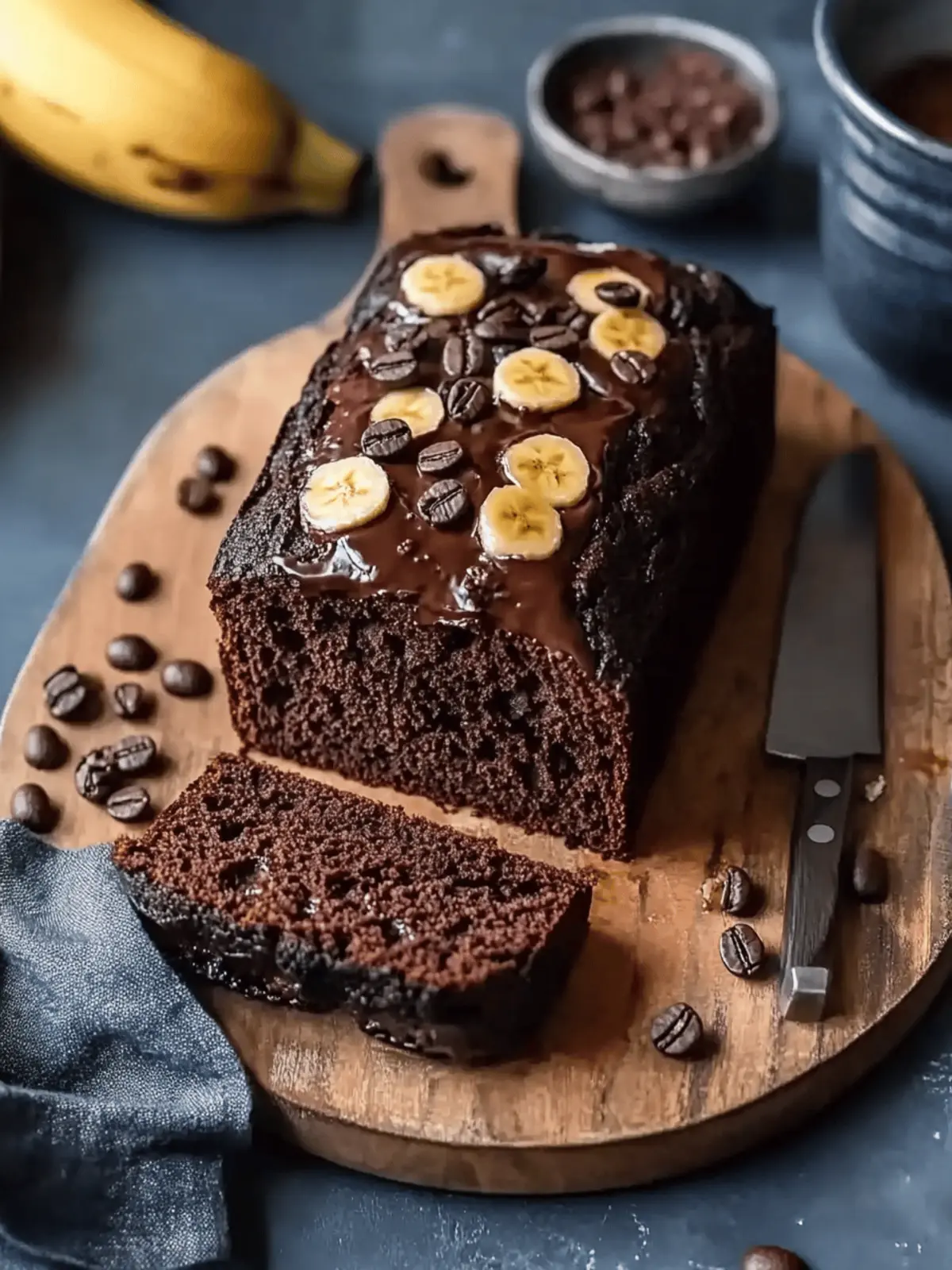 Schokoladen-Espresso-Bananenbrot für besten Genuss 4 Schokoladen-Espresso-Bananenbrot