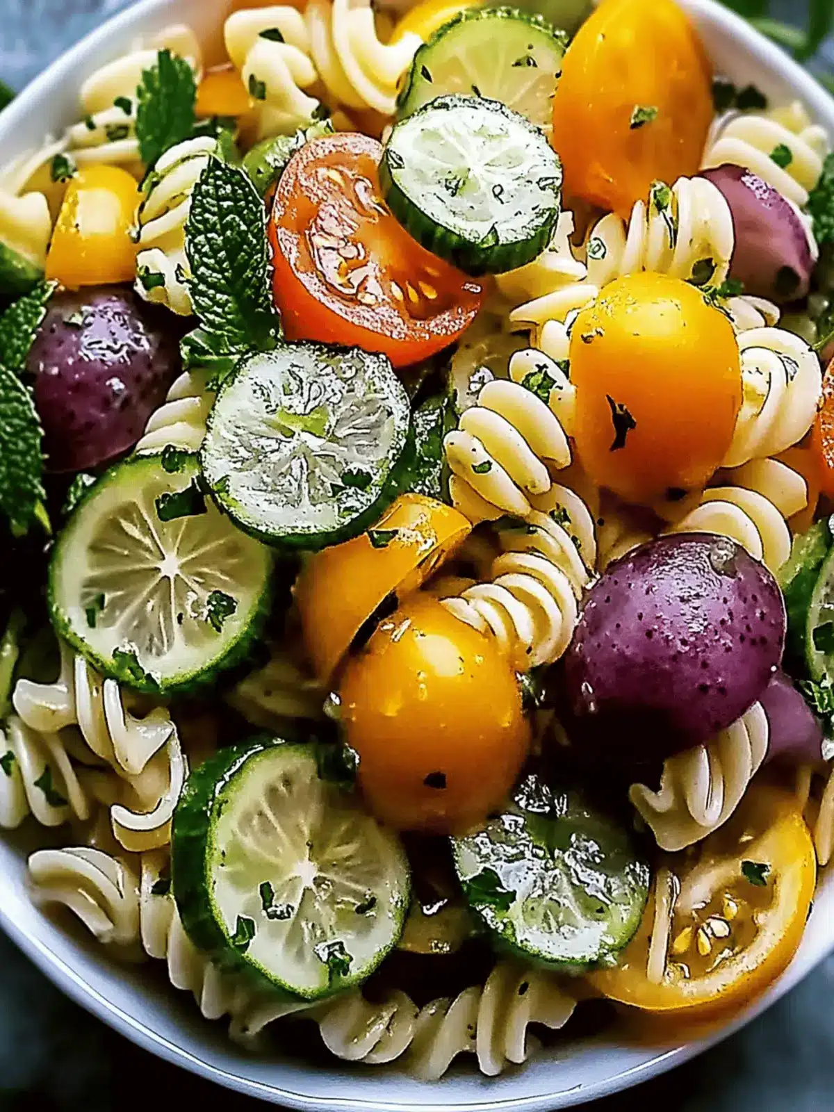 Nudelsalat mit hausgemachtem Dressing für den Sommer 3 Nudelsalat mit hausgemachtem Dressing