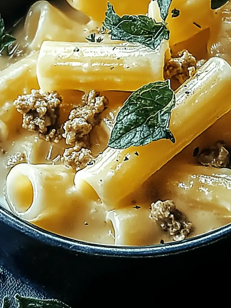 Eintopf Hackfleisch Pasta