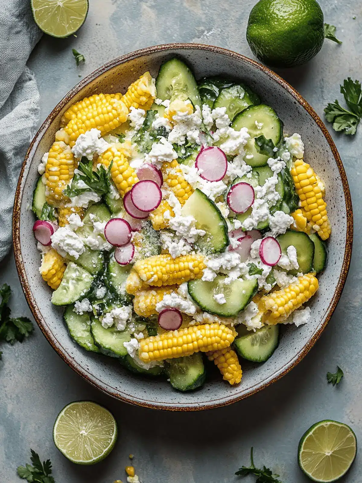 Street Corn Cremiger Gurkensalat für den Sommer 2 Street Corn Cremiger Gurkensalat: Eine frische, geröstete Freude
