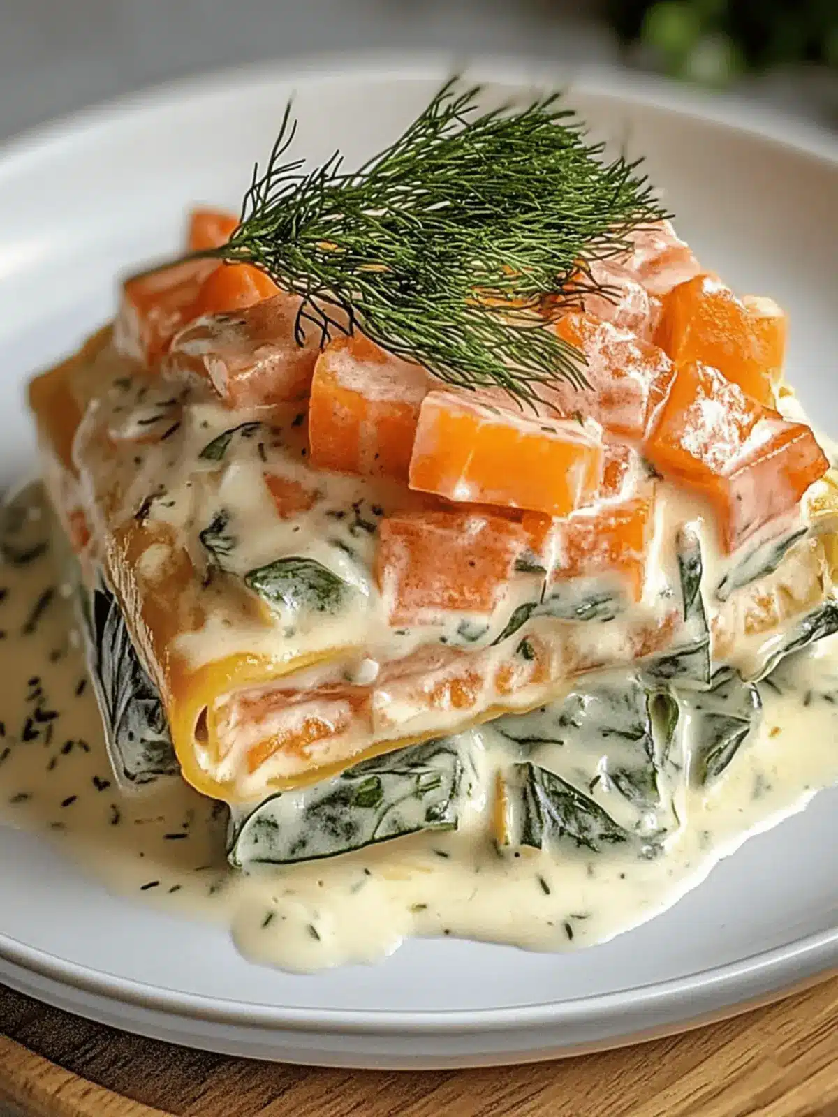 Lachs-Spinat-Lasagne für kreative Feinschmecker 3 Lachs-Spinat-Lasagne