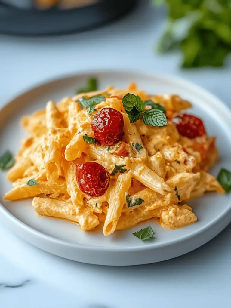 Buffalo-Hühnchen-Pasta