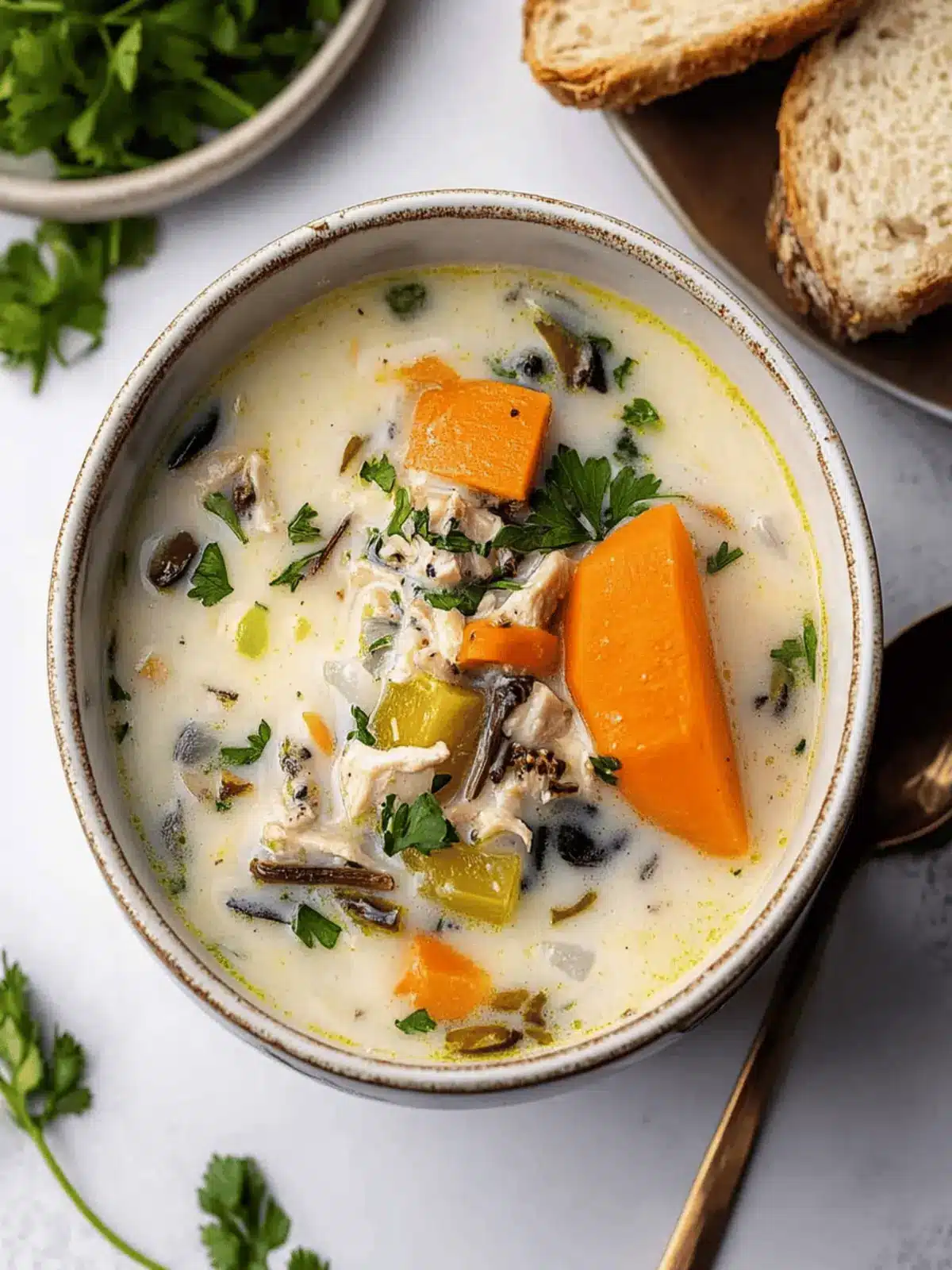 Türkische Wildreis-Suppe für köstliche Resteverwertung 2 Türkisches Wildreis-Suppe
