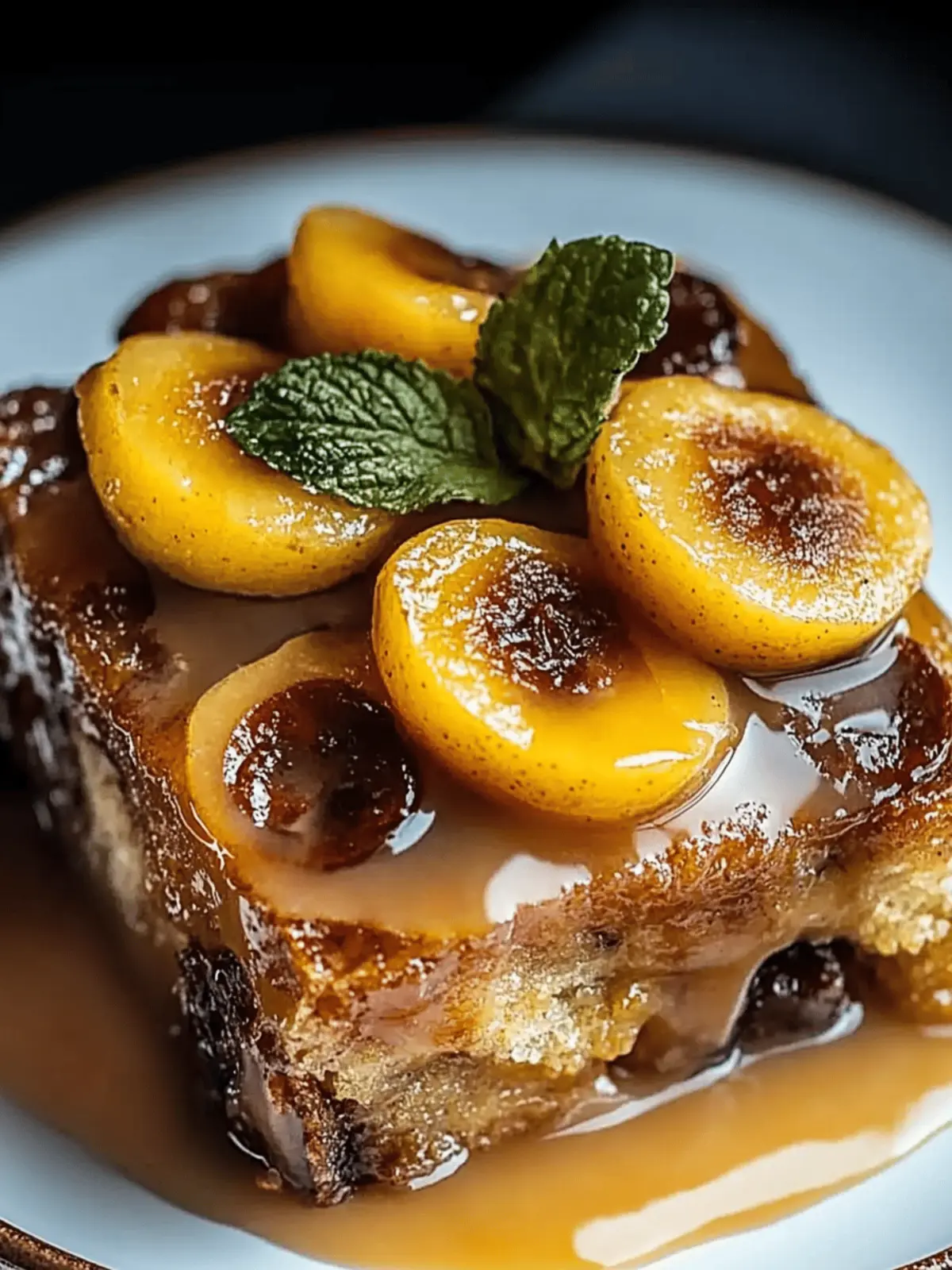 Bananen Foster Brot Pudding für den ultimativen Genuss 2 Bananen Foster Brot Pudding