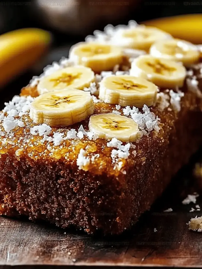 Tropisches Paradies: Hawaiianisches Bananenbrot mit Kokosnuss und Ananas Rezept