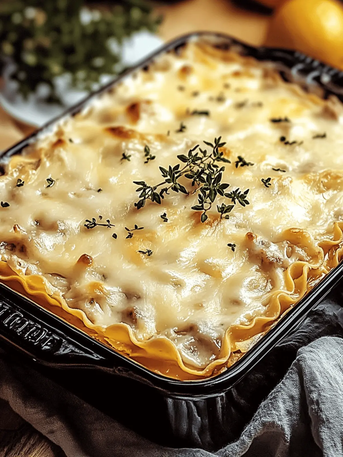Lasagne mit Béchamelsauce für ein gemütliches Festmahl 3 Lasagne mit Béchamelsauce: Ein tröstlicher italienischer Klassiker