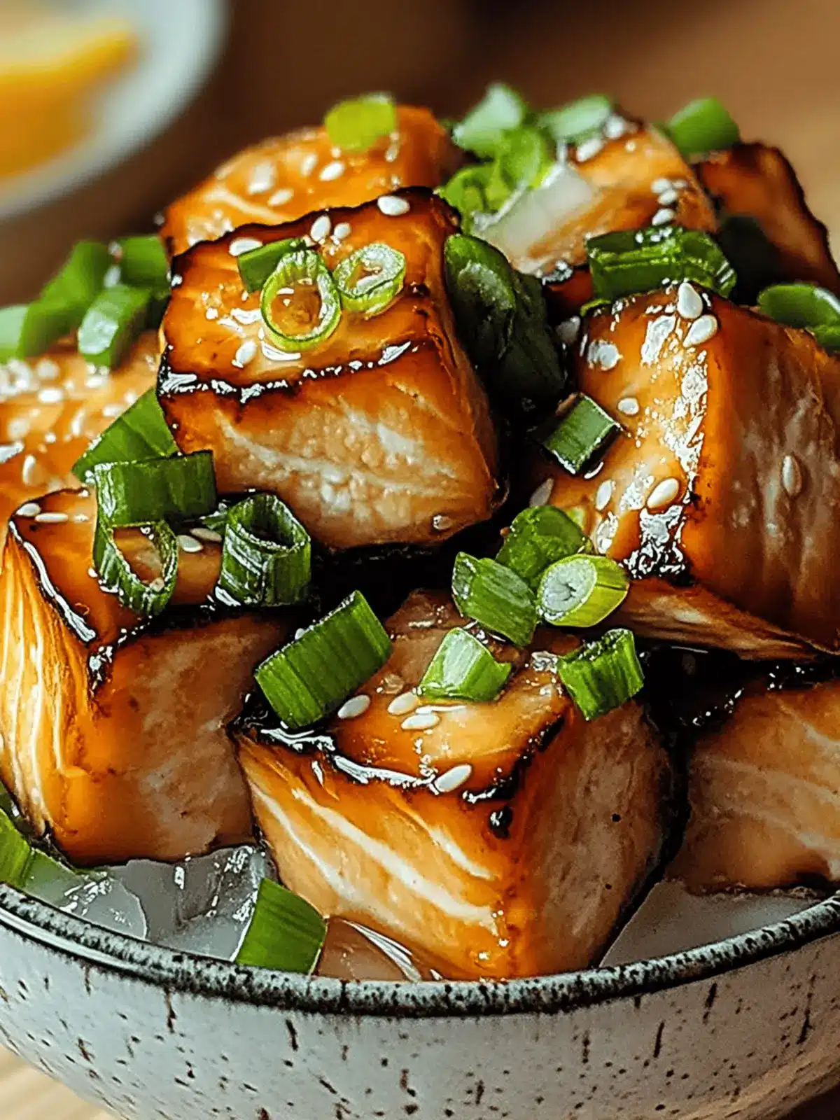 Pikante Honig-Knoblauch-Lachshäppchen für jeden Anlass 3 pikante Honig-Knoblauch-Lachshäppchen