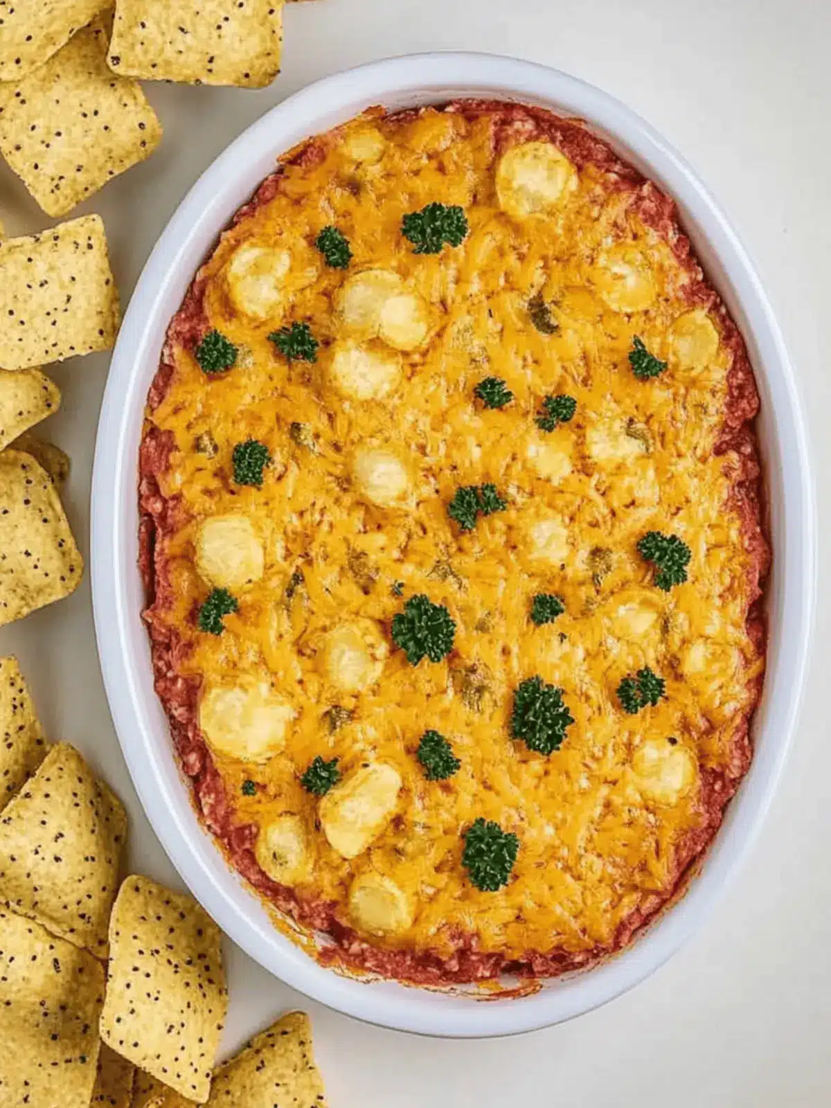 Vegetarischer Buffalo Dip für echte Genussmomente 2 Vegetarischer Buffalo Dip (kein Hühnchen erforderlich)