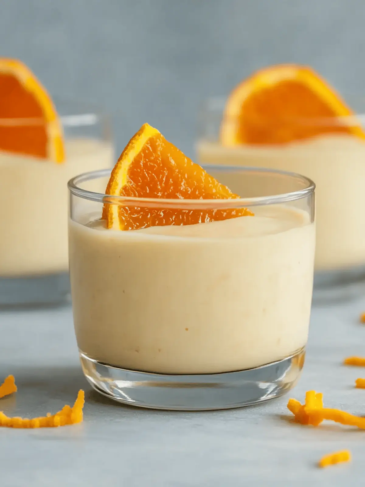 Weiße Schokolade Orange Mousse ganz einfach zubereiten 3 weiße Schokolade Orange Mousse