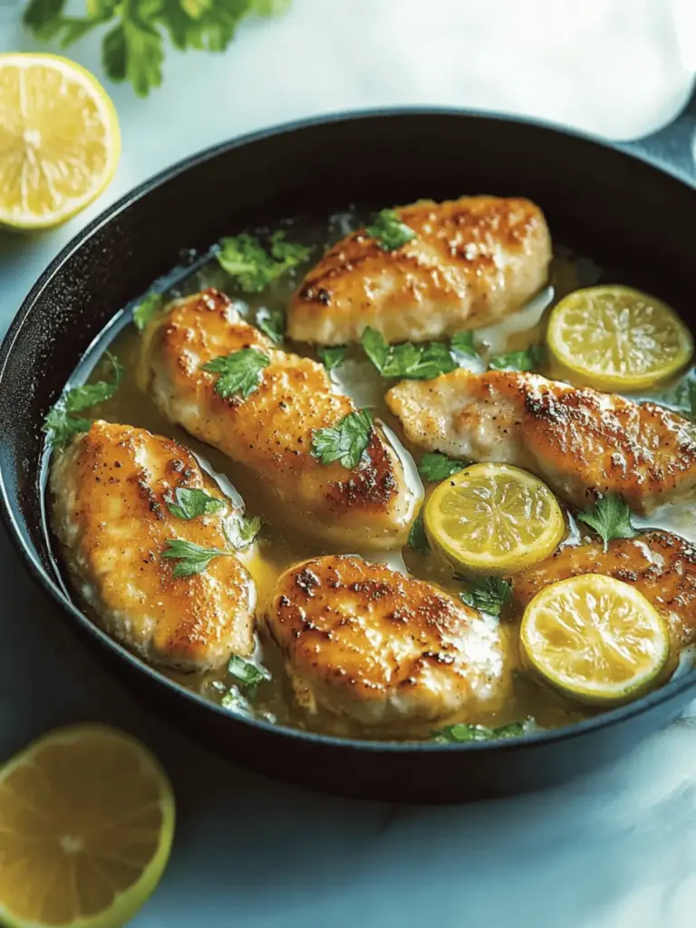 Hähnchen Scallopini