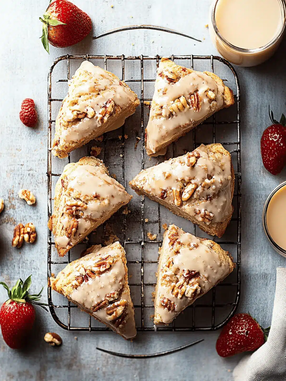Ahorn-Pekannuss-Scones für gemütliche Genussmomente 4 Ahorn-Pekannuss-Scones