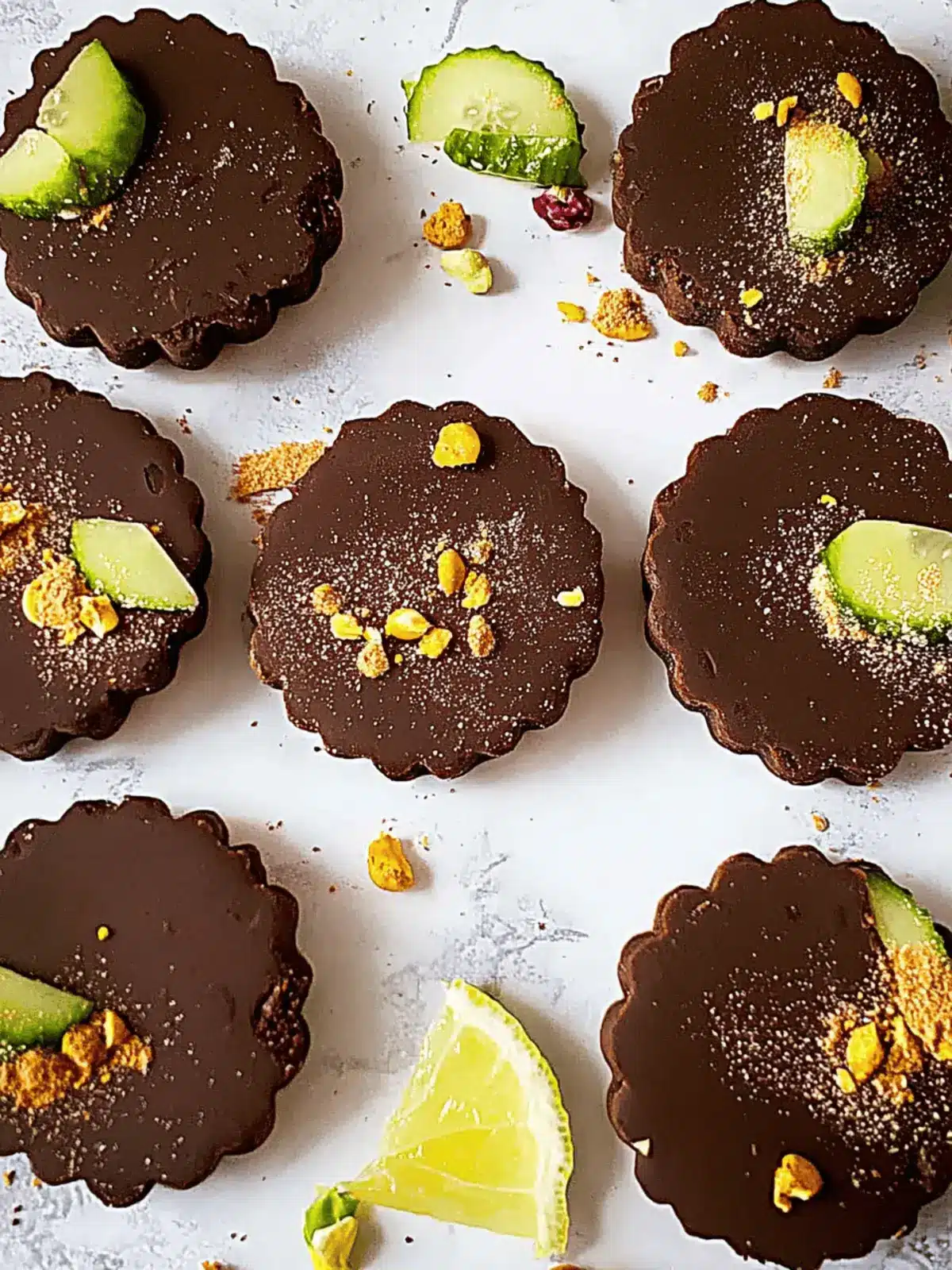 Schokoladen-Shortbread-Kekse für jeden Anlass 3 Schokoladen-Shortbread-Kekse