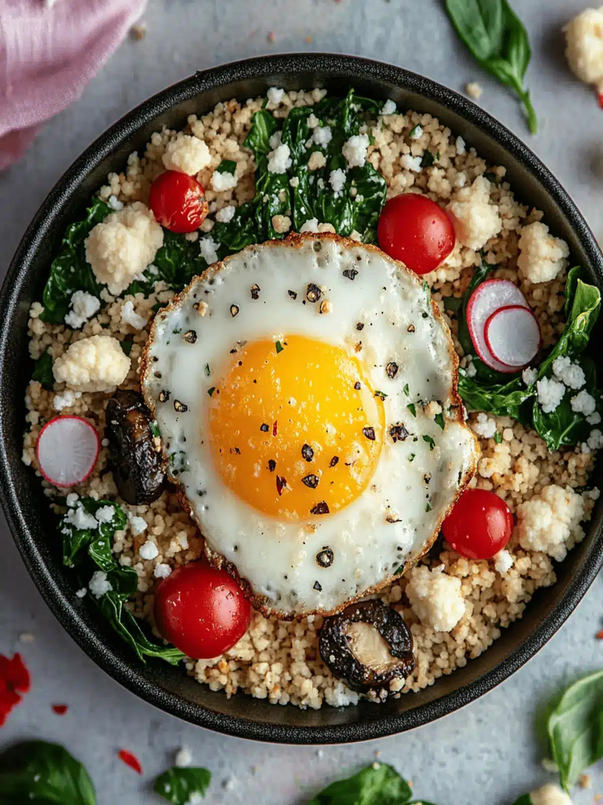 Herzhafter Quinoa Frühstück Pfanne für Energie am Morgen 3 Herzhafter Quinoa Frühstück Pfanne