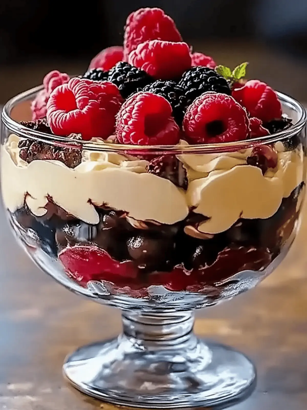 Genießen Sie Scoop of Heaven Trifle: Ein geschmackvoller Genuss
