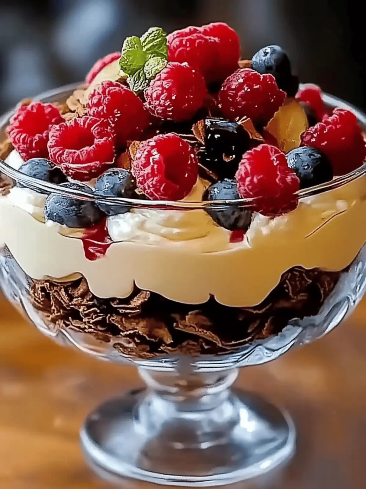 Genießen Sie Scoop of Heaven Trifle: Ein geschmackvoller Genuss