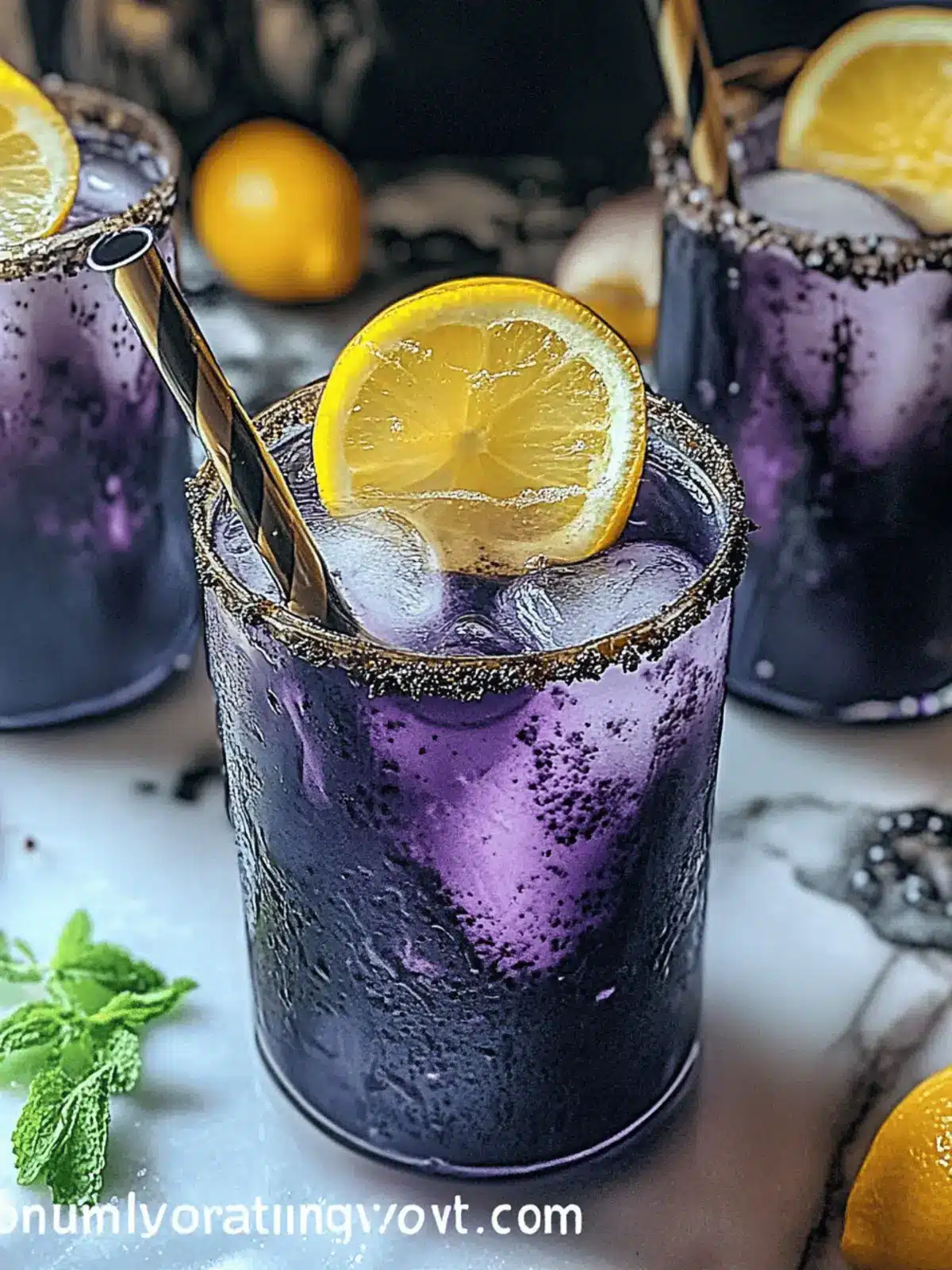 Hexenbrühe Limonade für eine gruselige Halloween-Party 3 Hexenbrühe Limonade