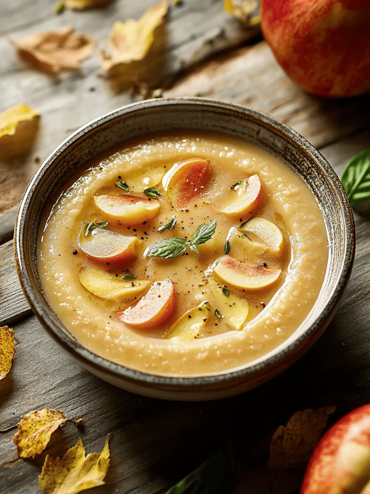 Süß‑Herzhafter gerösteter Pastinaken‑ und Apfelsuppe: Herbstgenuss 2 Süß‑Herzhafter gerösteter Pastinaken‑ und Apfelsuppe