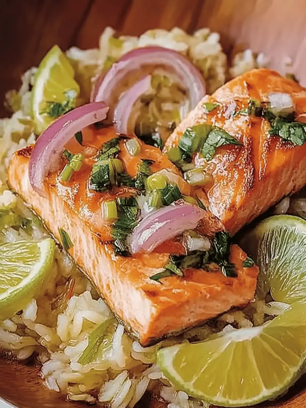 Miso-Butter-Lachs mit Frühlingszwiebel-Salsa Verde Rezept 3 Miso-Butter-Lachs mit sautierter Frühlingszwiebel-Salsa Verde Rezept