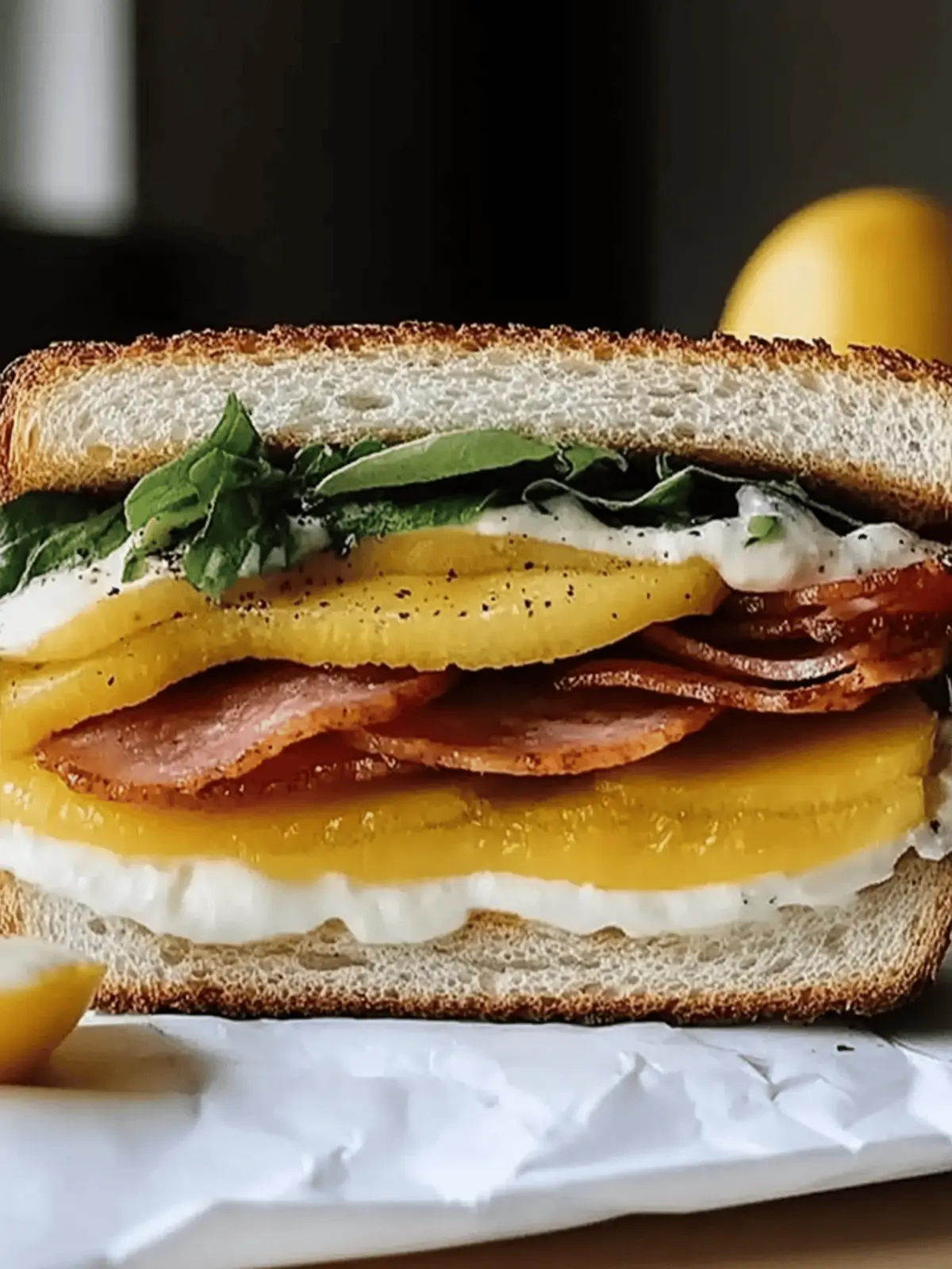 Frühstücksclub-Sandwich: Lecker und proteinreich 4 Frühstücksclub-Sandwich
