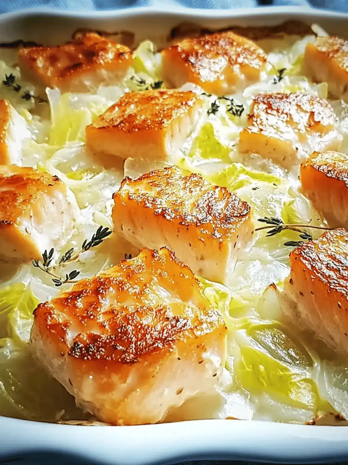 Lachs-Spitzkohl-Auflauf für gesundes Comfort Food 2 Lachs-Spitzkohl-Auflauf