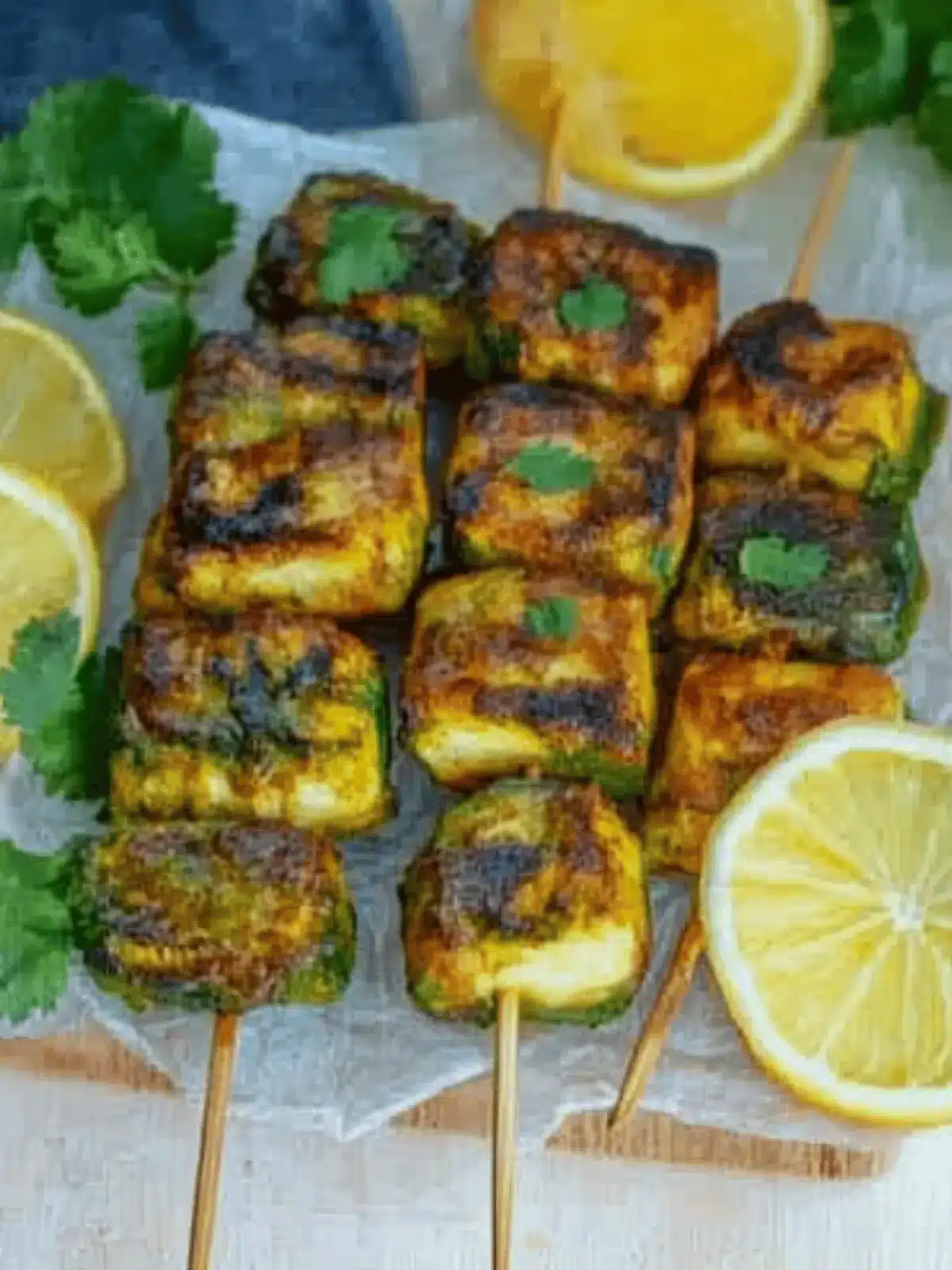 Hariyali Paneer Tikka - Veggie Griller’s Dream 4 Hariyali Paneer Tikka