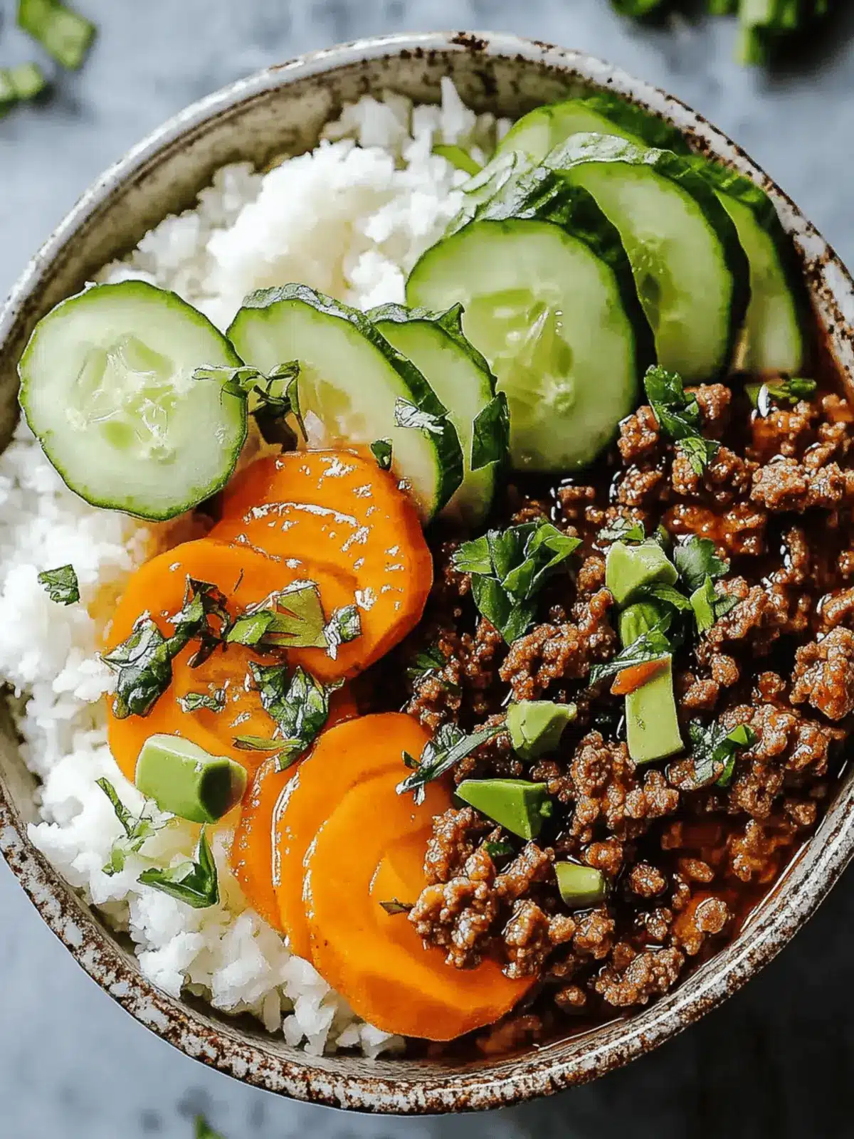 Gemahlenes Rindfleisch Hot Honey Schüssel Rezept 4 Gemahlenes Rindfleisch Hot Honey Schüssel Rezept Jeder sehnt sich gerade danach