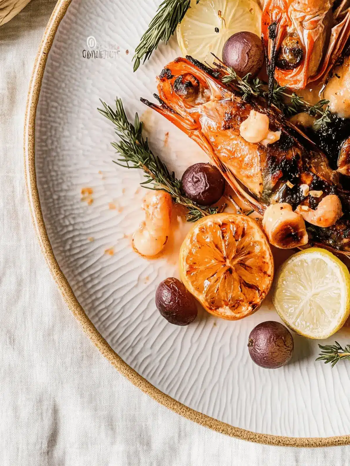 Karamellisierte Knoblauch Schwarzer Pfeffer Garnele schnell genießen 4 Karamellisierte Knoblauch Schwarzer Pfeffer Garnele