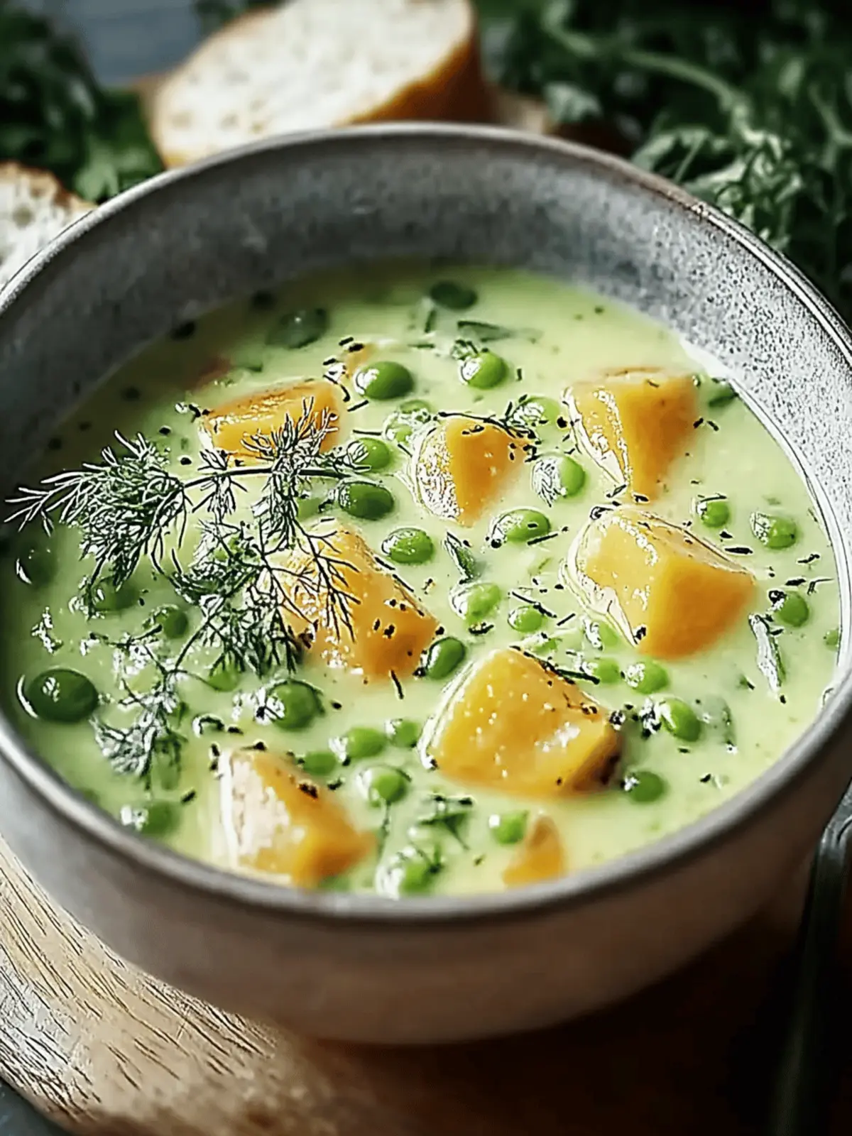 Cremige polnische Dillsuppe für herzliche Genussmomente 2 Cremige polnische Dillsuppe: Ein köstliches Komfortrezept