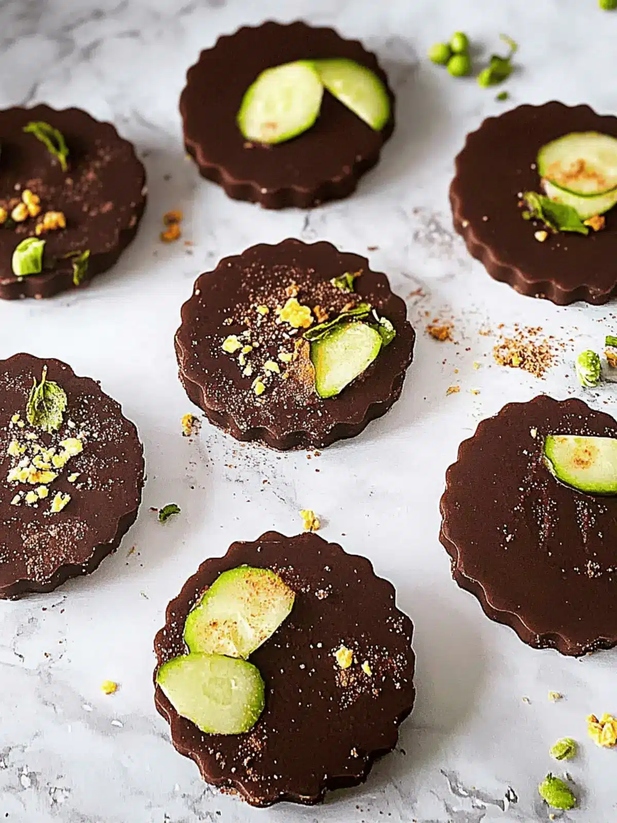 Schokoladen-Shortbread-Kekse für jeden Anlass 4 Schokoladen-Shortbread-Kekse