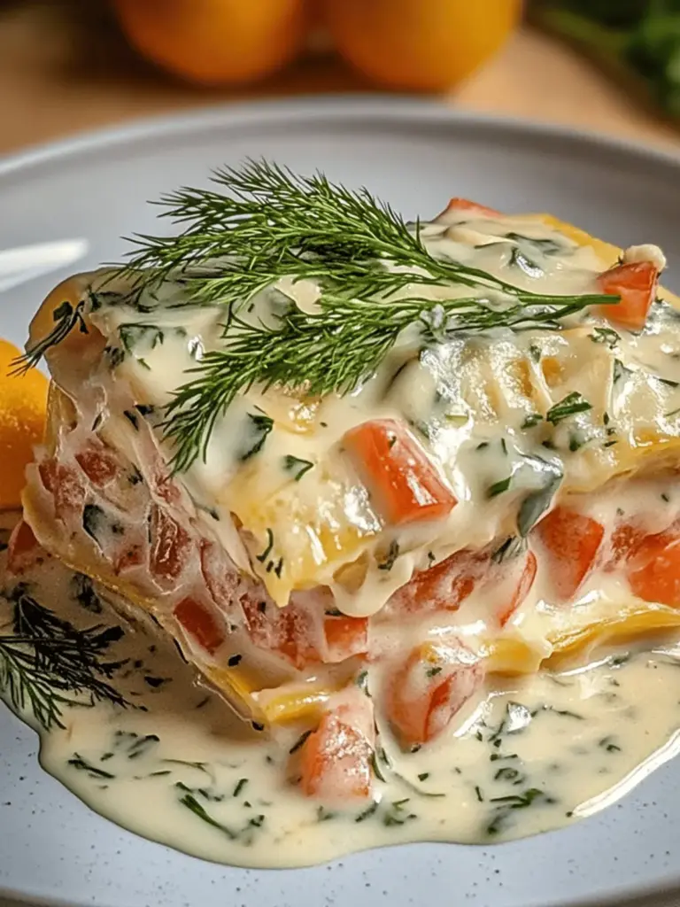 Lachs-Spinat-Lasagne