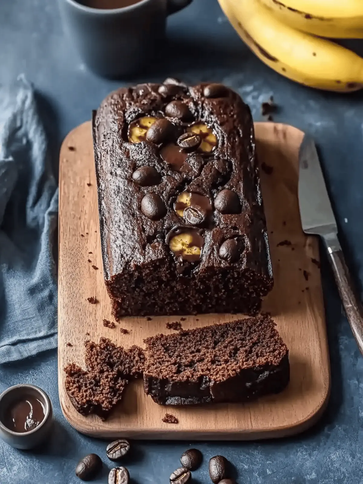 Schokoladen-Espresso-Bananenbrot für besten Genuss 3 Schokoladen-Espresso-Bananenbrot