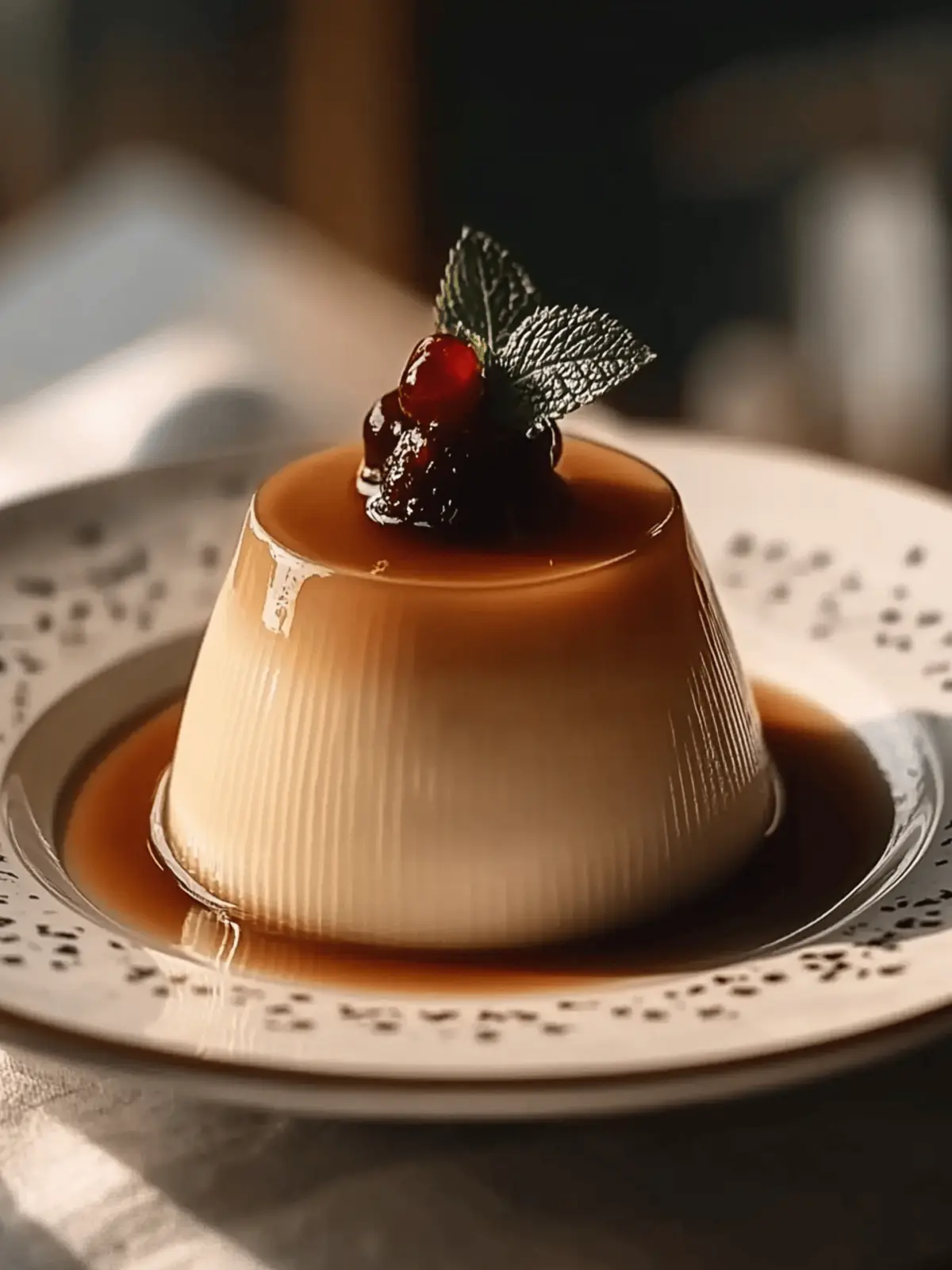 Kaffee Panna Cotta