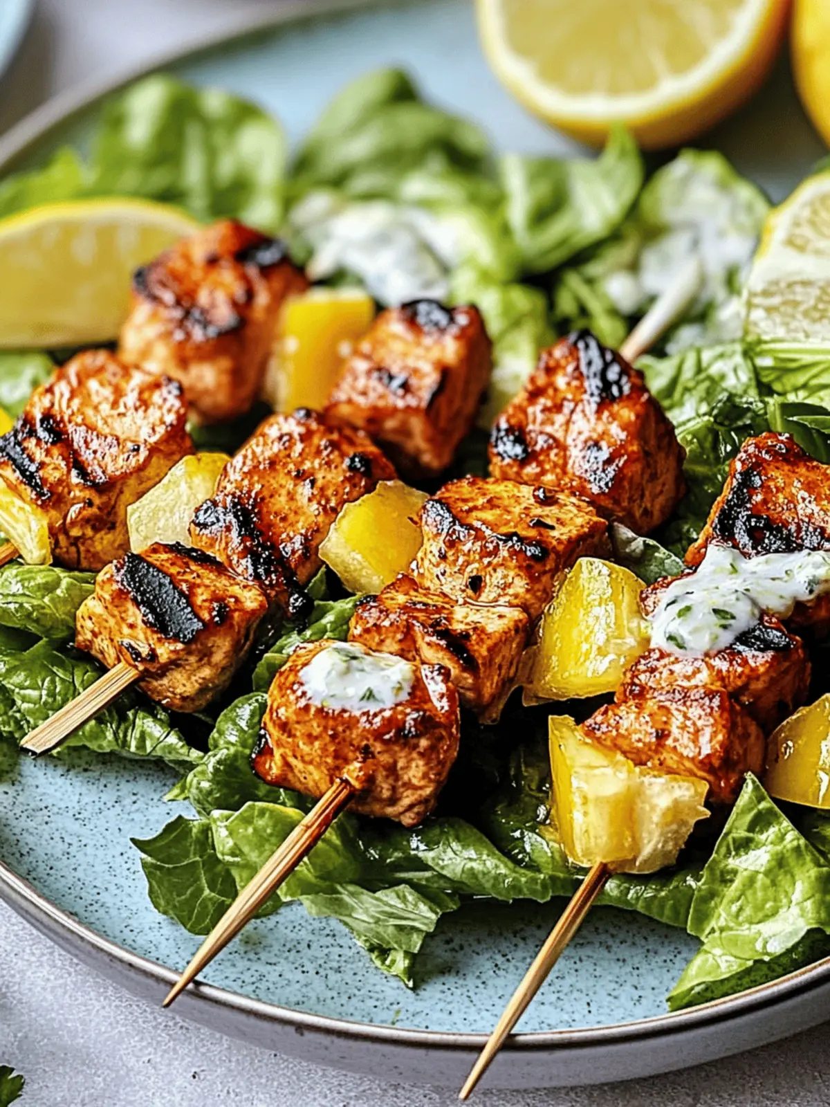 Irresistibler BBQ Hähnchenspieß-Salat für den Sommer 2 Irresistible BBQ Hähnchenspieß-Salat Rezept für Sommer Spaß