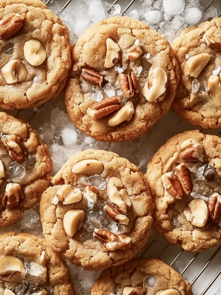 Cowboy-Kekse Rezept: Einfache chewy Kekse mit Kokosnüssen und Pekannüssen