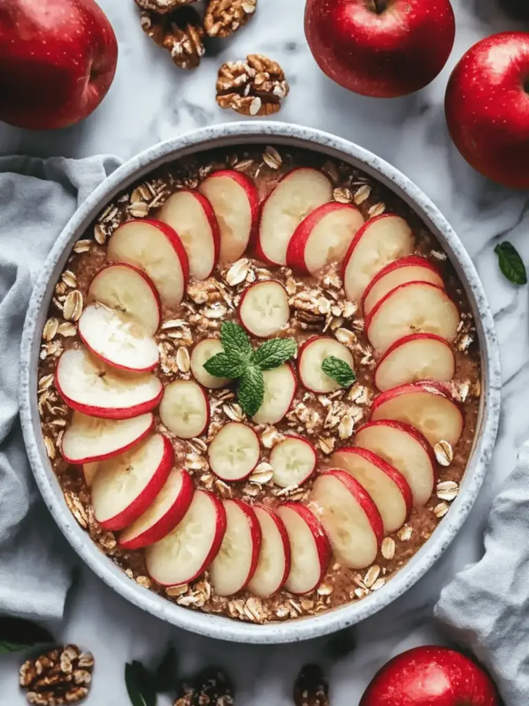 Apfel-Zimt-Haferflocken-Backen