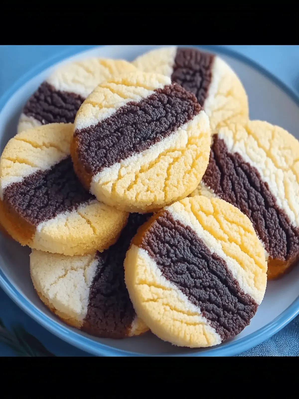 Zebra-Kekse Rezept: Schicke Leckerbissen für Genießer 4 Zebra-Kekse Rezept: Elegante Leckereien