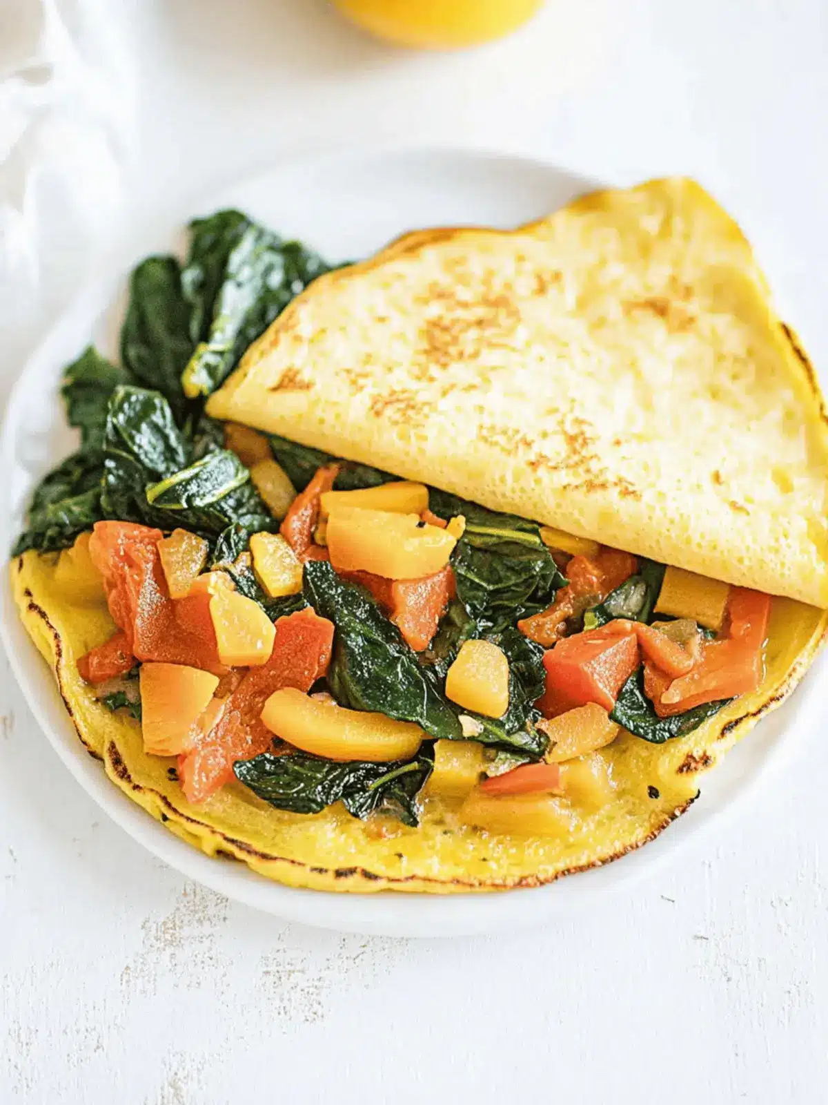 Perfektes Rezept für Veganer Tofu-Omelett 3 Veganer Tofu-Omelett