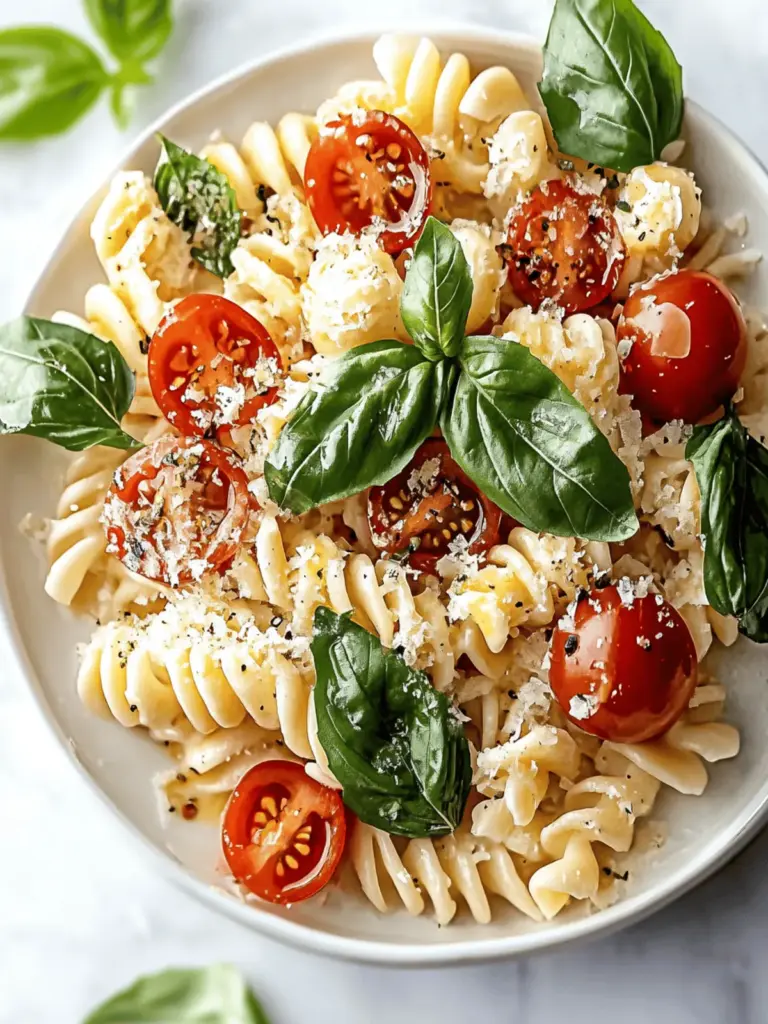 Bruschetta-Pasta-Salat: Ein Unerwarteter Toast für deinen Picknickkorb