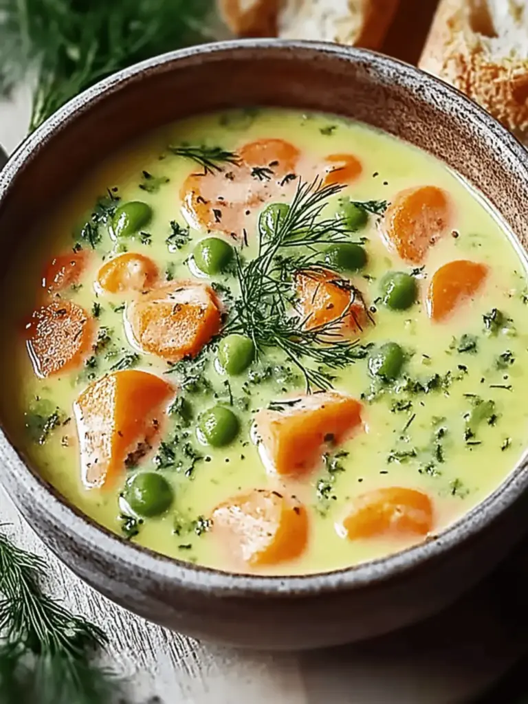 Cremige polnische Dillsuppe: Ein köstliches Komfortrezept