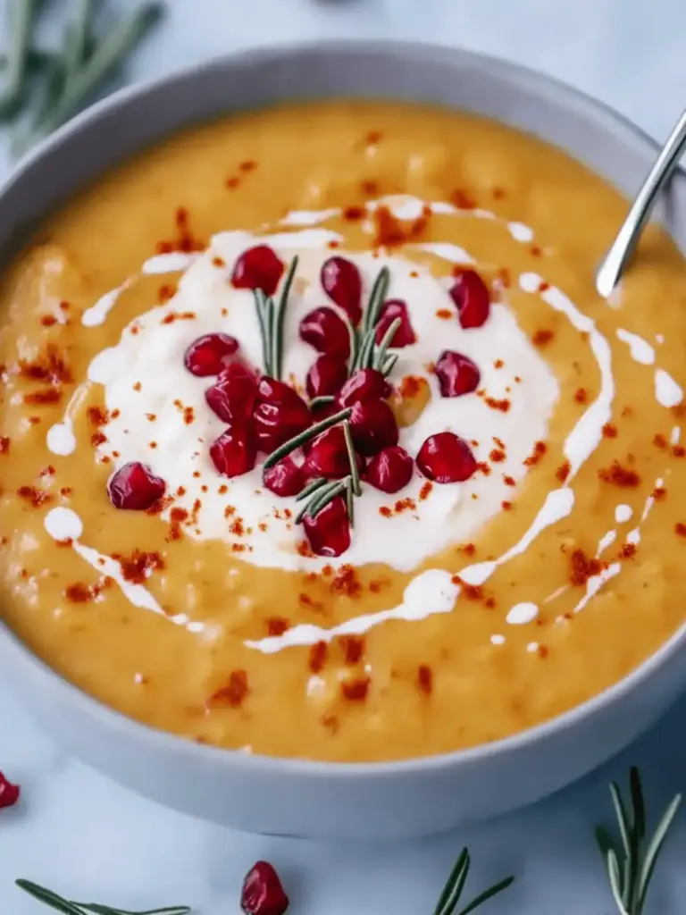 Geröstete Gemüsesuppe: Glatt und Cremig Rezept