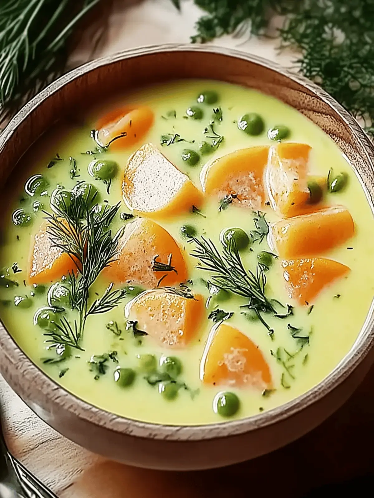 Cremige polnische Dillsuppe für herzliche Genussmomente 4 Cremige polnische Dillsuppe: Ein köstliches Komfortrezept