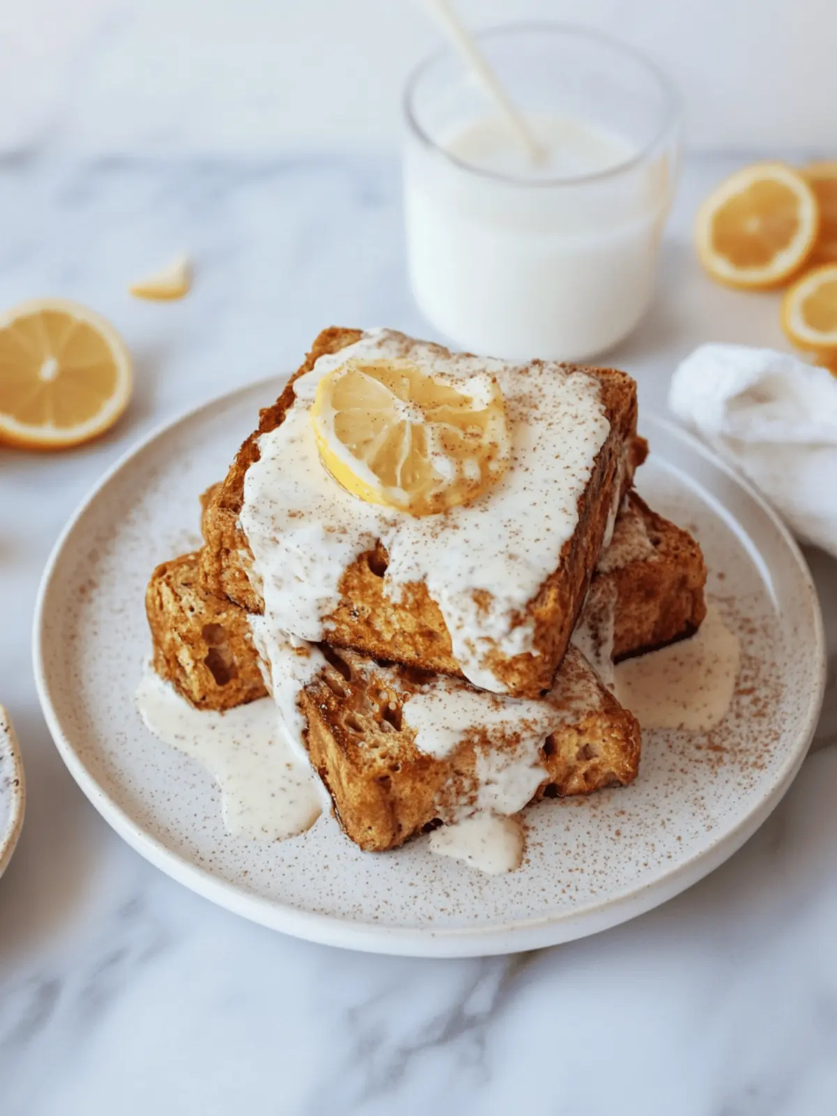 Kürbisgewürz French Toast mit glutenfreier Variante 4 Kürbisgewürz French Toast (glutenfreie Option)