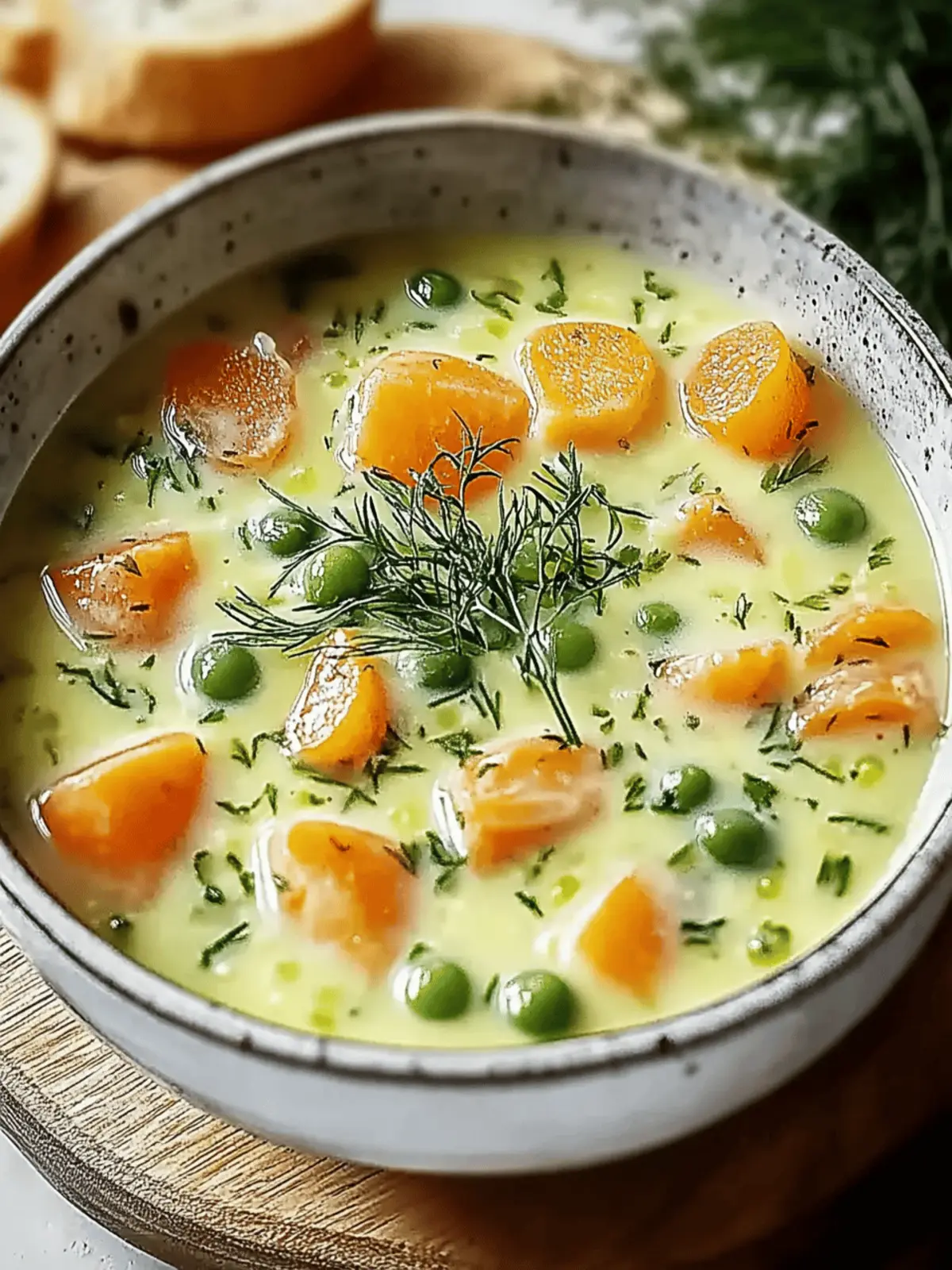 Cremige polnische Dillsuppe für herzliche Genussmomente 3 Cremige polnische Dillsuppe: Ein köstliches Komfortrezept