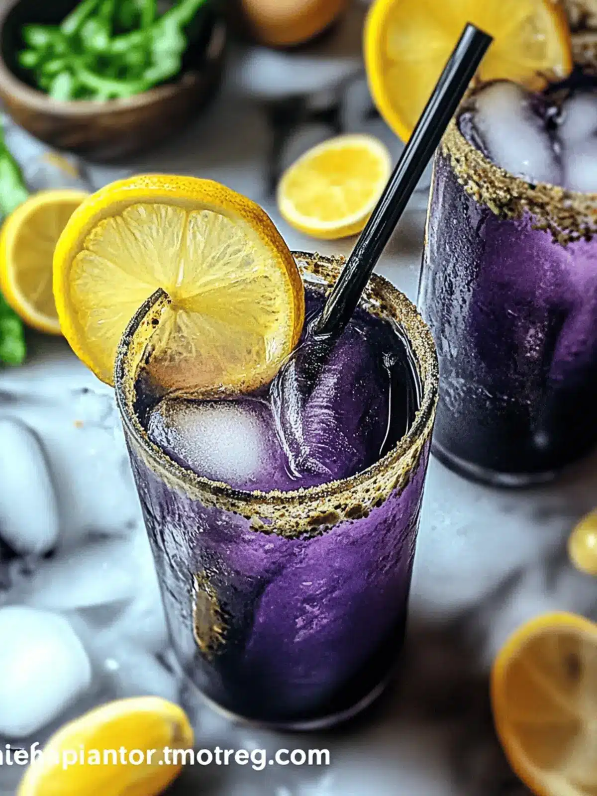 Hexenbrühe Limonade für eine gruselige Halloween-Party 4 Hexenbrühe Limonade
