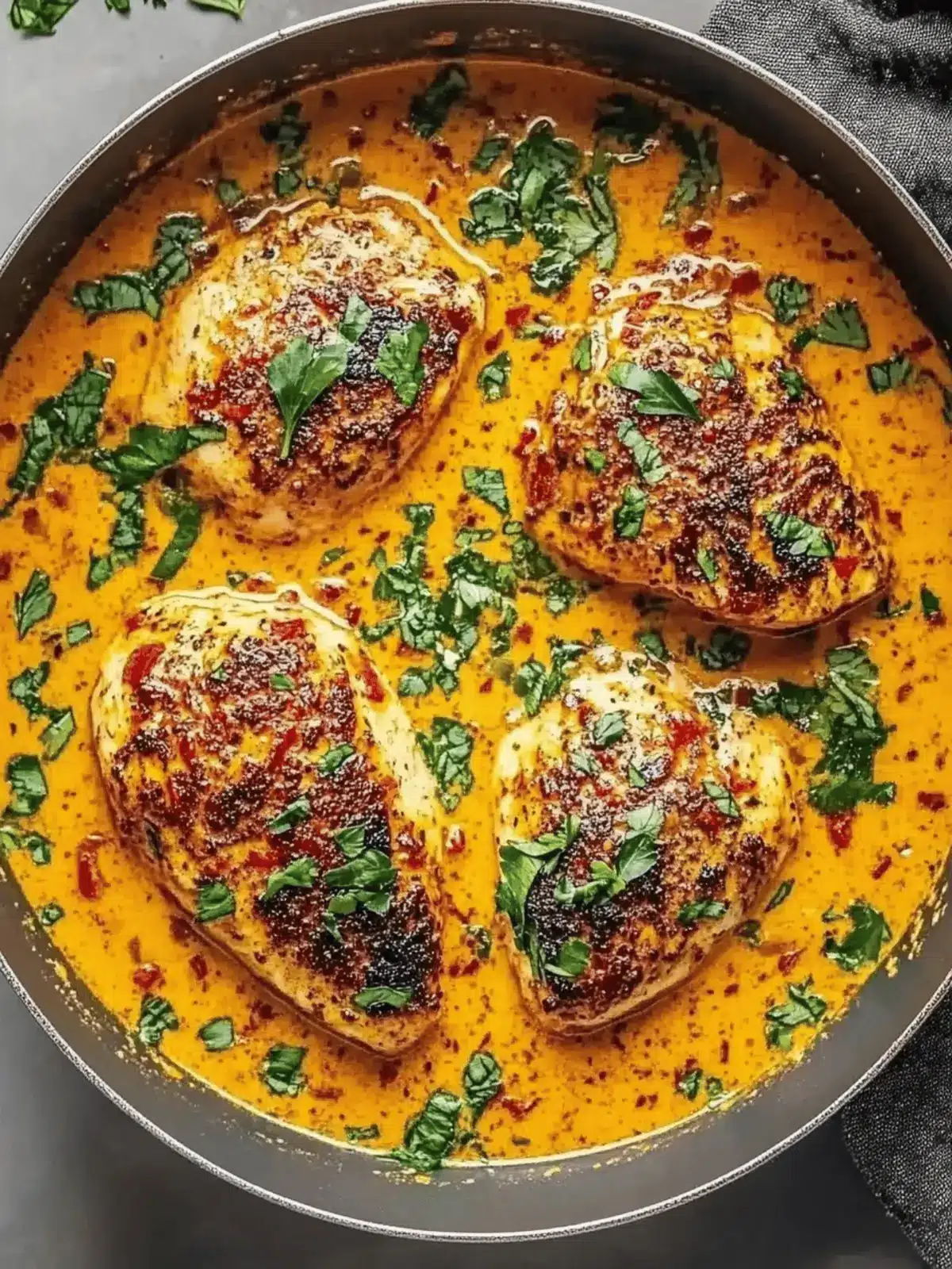Geröstete Paprika Pfannerhähnchen Rezept für Genießer 2 Geröstete Paprika Pfannerhähnchen Rezept
