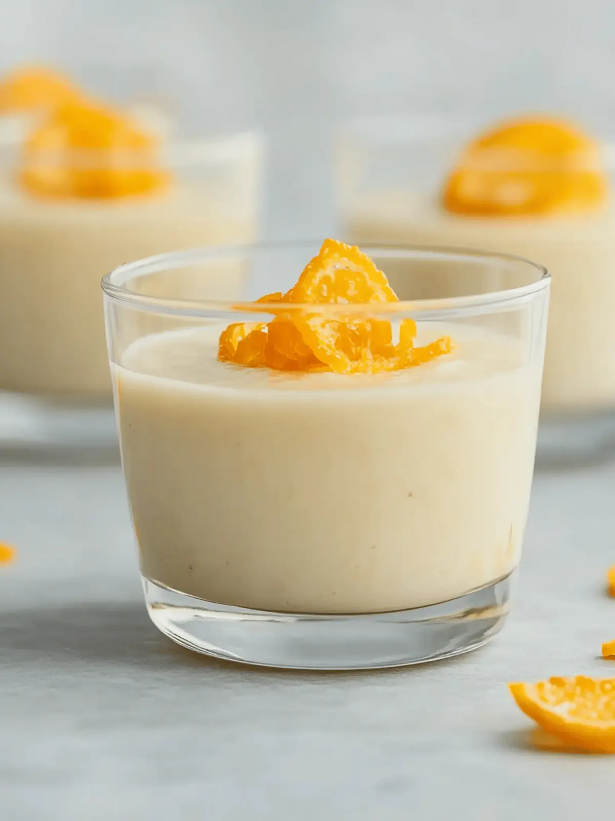 Weiße Schokolade Orange Mousse ganz einfach zubereiten 2 weiße Schokolade Orange Mousse